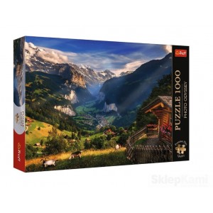 TREFL 10821 PUZZLE 1000 EL. DOLINA LAUTERBRUNNEN SZWAJCARIA