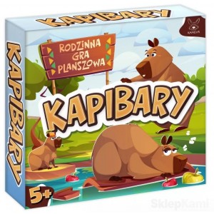 GRA RODZINNA PLANSZOWA KAPIBARY KANGUR 5+