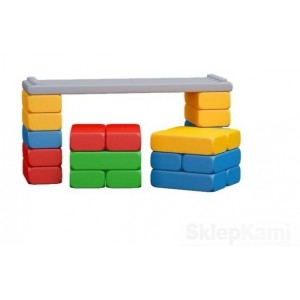 MARIOINEX 905524 DESKA DYDAKTYCZNA Z CEGŁAMI DUŻY 23 EL. PRODUKT POLSKI