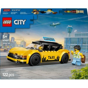 LEGO CITY 60487 Ż&Oacute;ŁTA TAKS&Oacute;WKA