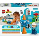 LEGO DUPLO 10471 NIEBIESKI MOTOCYKL POLICYJNY