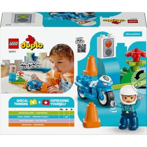 LEGO DUPLO 10471 NIEBIESKI MOTOCYKL POLICYJNY