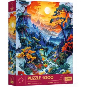 TREFL 40045 PUZZLE Z EFEKTEM 3D 1000 EL. DOLINA