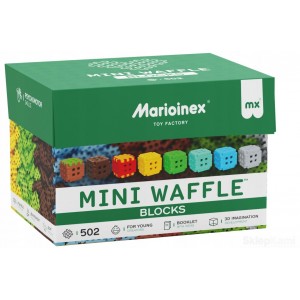 MARIOINEX 908228 MINI WAFLE BLOCKS 502 EL. W TYM 124 ŁĄCZNIKI