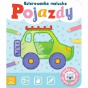 POJAZDY. KOLOROWANKA MALUCHA AKSJOMAT