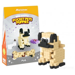 MARIOINEX 907849 MINI WAFLE POCKET PETS PUPPIES MOPS 42 EL.