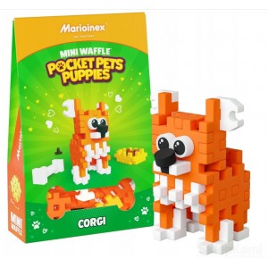 MARIOINEX 907870 MINI WAFLE POCKET PETS PUPPIES WELSH CORGI PEMBROKE 49 EL.