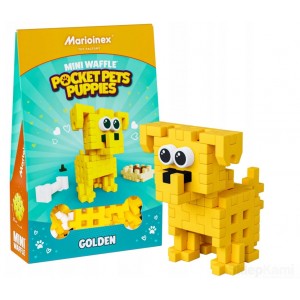 MARIOINEX 907887 MINI WAFLE POCKET PETS PUPPIES GOLDEN RETRIEVER 52 EL.