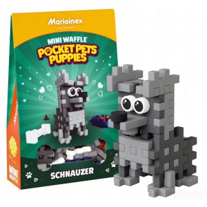 MARIOINEX 907924 MINI WAFLE POCKET PETS PUPPIES SZNAUCER 49 EL.