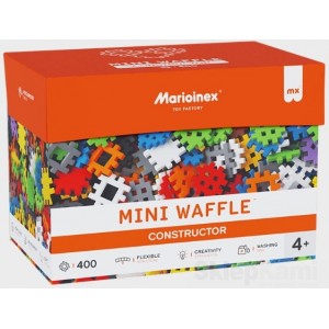 MARIOINEX 908440 KLOCKI MINI WAFFLE WAFLE 400 EL. KONSTRUKTOR