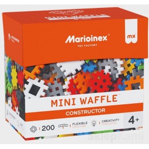 MARIOINEX 908433 KLOCKI MINI WAFFLE WAFLE 200 EL. KONSTRUKTOR