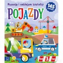 POJAZDY POZNAJĘ I NAKLEJAM KSZTAŁTY OD 3 LAT 145 NAKLEJEK AKSJOMAT