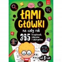 ŁAMIGŁ&Oacute;WKI NA CAŁY ROK 365 KRZYŻ&Oacute;WEK, REBUS&Oacute;W, LABIRYNT&Oacute;W ZIELONA AKSJOMAT