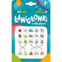 ŁAMIGŁ&Oacute;WKI Z OŁ&Oacute;WKIEM 7+ KSIĄŻECZKA TURKUSOWA AKSJOMAT