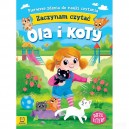 ZACZYNAM CZYTAĆ DUŻE LITERY ZDANIA DO NAUKI CZYTANIA OLA I KOTY AKSJOMAT