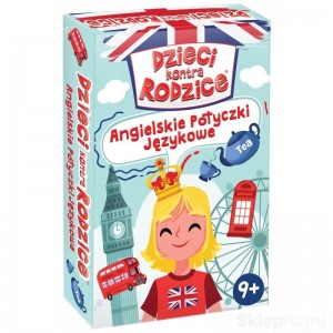 KANGUR DZIECI KONTRA RODZICE ANGIELSKIE POTYCZKI JĘZYKOWE 9+