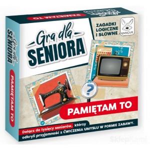 KANGUR GRA DLA SENIORA PAMIĘTAM TO ZAGADKI LOGICZNE