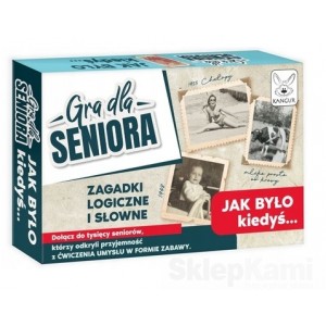 KANGUR GRA DLA SENIORA JAK BYŁO KIEDYŚ? ZAGADKI LOGICZNE I SŁOWNE