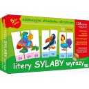 ADAMIGO LITERY SYLABY WYRAZY UKŁADANKA EDUKACYJNA 5 GIER I ZABAW