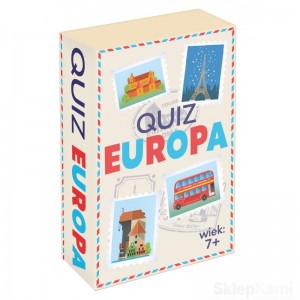KANGUR GRA QUIZ EUROPA 7+ MINI PODR&Oacute;ŻNA