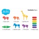 SMARTMAX MY FIRS SAFARI ANIMALS KLOCKI MAGNETYCZNE ZWIERZĘTA SAFARI IUVI