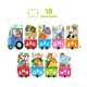 CZUCZU PUZZLE LITERKOWY TRAKTOR 3+