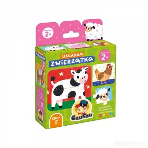 CZUCZU PUZZLE UKŁADAM ZWIERZĄTKA CZU CZU 2+ NOWE