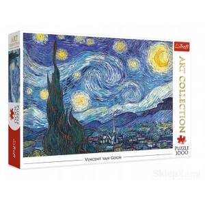 TREFL 10560 PUZZLE 1000 EL. GWIAŹDZISTA NOC VINCENT VAN GOGH
