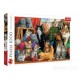 TREFL 10555 PUZZLE 1000 EL. KOCIE SPOTKANIE