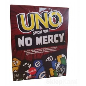 GRA KARCIANA UNO NO MERCY BEZ LITOŚCI MATTEL