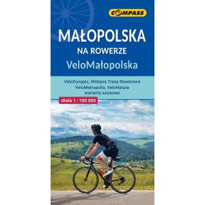 MAPA MAŁOPOLSKA NA ROWERZE 1:100 000 COMPASS