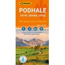 MAPA PODHALE, TATRY, ORAWA, SPISZ, PLAN NOWEGO TARGU I ZAKOPANEGO COMPASS