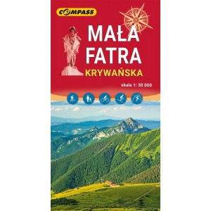 MAPA MAŁA FATRA KRYWAŃSKA 1: 30 000 COMPASS