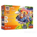 TREFL BRICK TRICK 62699 MY CITY PIT STOP BUDUJ Z CEGŁY CERAMICZNE