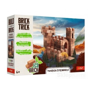 TREFL BRICK TRICK 62021 TWIERDZA M EKO BUDUJ Z CEGŁY CERAMICZNE