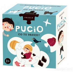 PUCIO PUZZLE CO TU PASUJE? 2+ 5 ZESTAW&Oacute;W PUZZLI