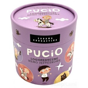 PUCIO LOGOPEDYCZNE MEMO JĘZYCZKOWE 3+ 24 EL.