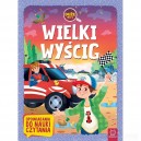 WIELKI WYŚCIG DUŻE LITERY OPOWIADANIA DO NAUKI CZYTANIA AKSJOMAT
