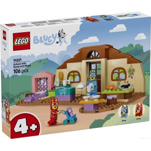 LEGO BLUEY 11221 SZKOŁA Z RUŻYKIEM I BLUE