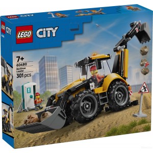 LEGO CITY 60480 ŻOŁTA KOPARKO-ŁADOWARKA