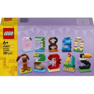 LEGO ICONIC 40807 URODZINOWE CYFERKI