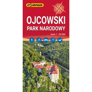 MAPA TURYSTYCZNA OJCOWSKI PARK NARODOWY 1: 20 000 LAMINOWANA COMPASS