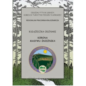 KSIĄŻECZKA NA PIECZĄTKI ODZNAKI KORONA MASYWU ŚNIEŻNIKA PTTK