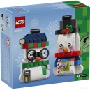 LEGO ICONIC 40812 OZDOBY Z BAŁWANKAMI