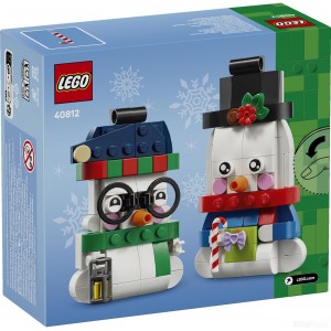 LEGO ICONIC 40812 OZDOBY Z BAŁWANKAMI